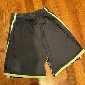 Boys Under Armour Gray Shorts - Medium